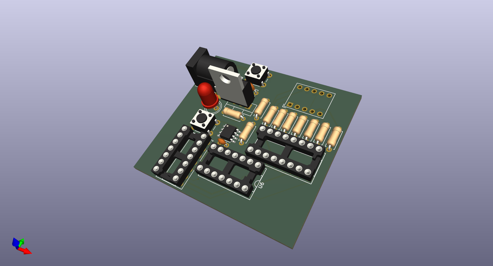 Digital Dice 3D Render